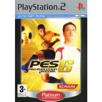 Pro Evolution Soccer 6-Platinum (PlayStation 2) Gebruikt