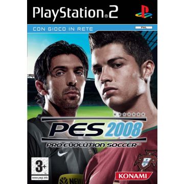 Pro Evolution Soccer 2008-Standaard (PlayStation 2) Gebruikt