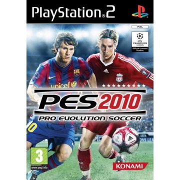 Pro Evolution Soccer 2010-Standaard (PlayStation 2) Gebruikt