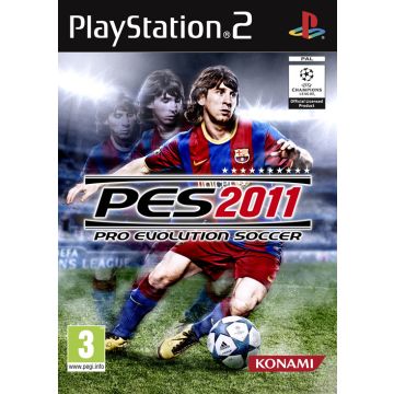 Pro Evolution Soccer 2011-Standaard (PlayStation 2) Gebruikt
