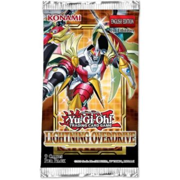 Konami Yu-Gi-Oh! TCG Lightning Overdrive-Booster Pack (Diversen) Nieuw