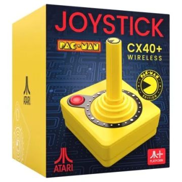 Atari Pac-Man CX-40+ Wireless Joystick-Yellow (Pac-Man Edition) (A2600) Nieuw