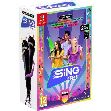 Let's Sing 2026-Incl. 2 Microfoons (Switch) Nieuw