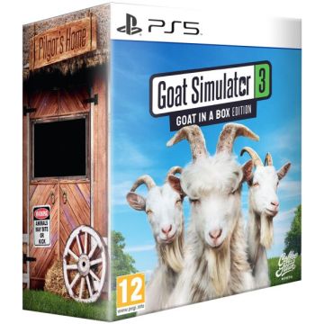 Goat Simulator 3-Goat in a Box Collector's Edition (PlayStation 5) Nieuw