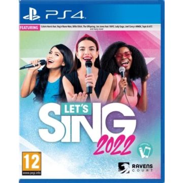 Let's Sing 2022-Standaard (PlayStation 4) Gebruikt