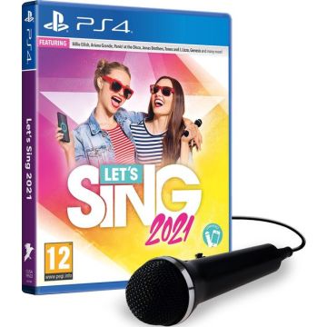 Let's Sing 2021-Incl. Microfoon (PlayStation 4) Gebruikt