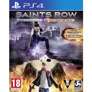 Saints Row IV Re-Elected + Gat Out Of Hell-Standaard (PlayStation 4) Gebruikt
