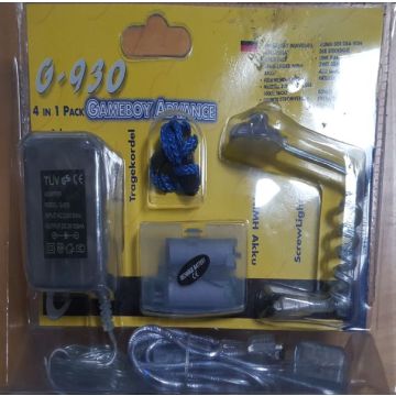 Merkloos G-930 4 in 1 Pack GBA Pack-Milky Blue (GBA) Nieuw