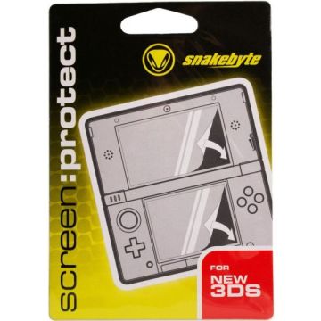 Snakebyte Screen Protector-New 3DS (3DS) Nieuw