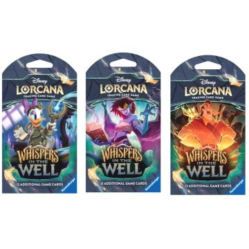 Disney Lorcana TCG Whispers in the Well-Sleeved Booster Pack (Diversen) Nieuw