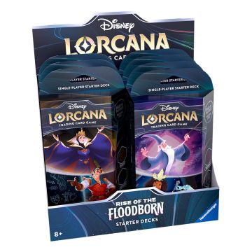 Disney Lorcana TCG Rise of the Floodborn-Starter Deck Display (Diversen) Nieuw