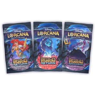 Disney Lorcana TCG Ursula's Return-Booster Pack (Diversen) Nieuw