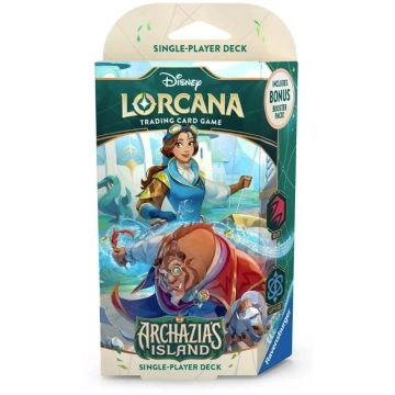 Disney Lorcana TCG Archazia's Island Starter Deck-Ruby & Sapphire (Diversen) Nieuw