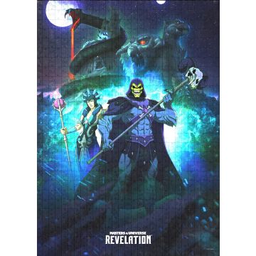 HEO Masters of the Universe Revelation Puzzel 1000 Pieces-Skeletor & Evil-Lyn (Diversen) Nieuw