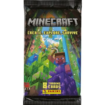 Panini Minecraft TCG Series 3-Booster Pack (8 Cards) (Diversen) Nieuw