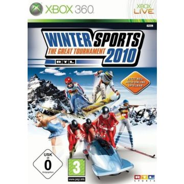 RTL Winter Sports 2010 The Great Tournament-Duits (Xbox 360) Gebruikt