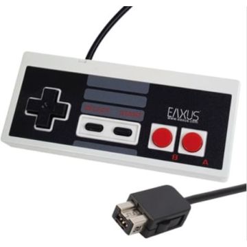 EAXUS NES Classic Mini Controller Wired-Grijs (NES) Nieuw
