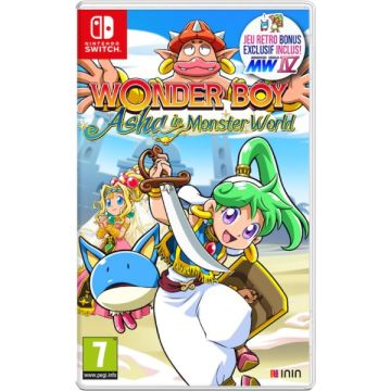 Wonder Boy Asha in Monster World-Standaard (Switch) Nieuw