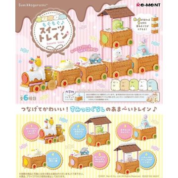 Re-Ment Sumikko Gurashi Mini Figure Blinde Verpakking-Sweet Train (Diversen) Nieuw