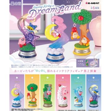 Re-Ment Kirby Terrarium Collection Blinde Verpakking-Swing Kirby in Dream Land (Diversen) Nieuw