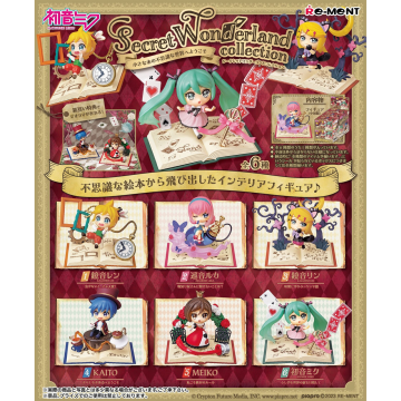 Re-Ment Vocaloid Secret Wonderland Collection Mini Figure-Blinde Verpakking (Diversen) Nieuw