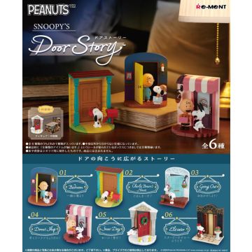Re-Ment Snoopy Diorama Collection Blinde Verpakking-Door Story (Diversen) Nieuw