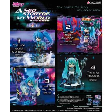 Re-Ment Hatsune Miku A Neo Story of My World-Standaard (Diversen) Nieuw