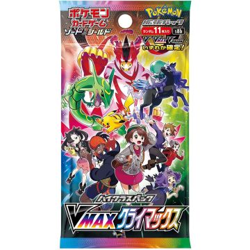 Pokémon TCG Sword & Shield VMAX Climax-Booster Pack Japans (Diversen) Nieuw