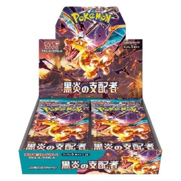 Pokémon TCG Scarlet & Violet Ruler of the Black Flame-Booster Box Japans (Diversen) Nieuw