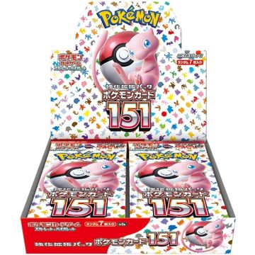 Pokémon TCG Scarlet & Violet 151-Booster Box Japans (Diversen) Nieuw