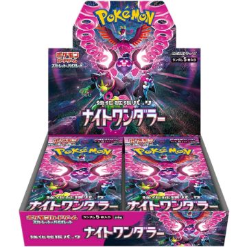Pokémon TCG Scarlet & Violet Night Wanderer-Booster Box Japans (Diversen) Nieuw