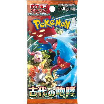 Pokémon TCG Scarlet & Violet Ancient Roar-Booster Pack Japans (Diversen) Nieuw