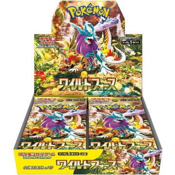 Pokémon TCG Scarlet & Violet Wild Force-Booster Box Japans (Diversen) Nieuw