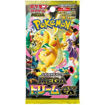 Pokémon TCG Mega Dream EX-Booster Pack Japans (Diversen) Nieuw