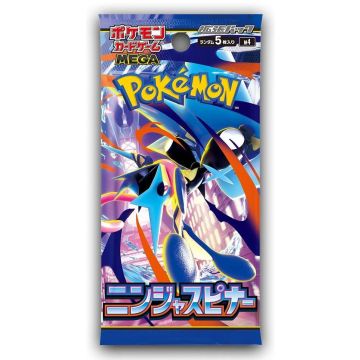 Pokémon TCG Mega Ninja Spinner-Booster Pack Japans (Diversen) Nieuw