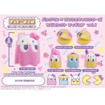 MegaHouse Chibicollect Vol. 01 Mini Figure Blinde Verpakking-Pac-Man x Sanrio Characters (Diversen) Nieuw