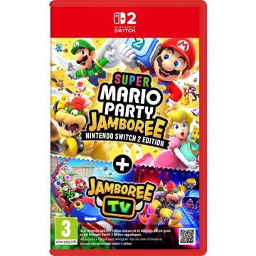 Super Mario Party Jamboree + Jamboree TV Switch 2 Edition-Standaard (Switch 2) Nieuw