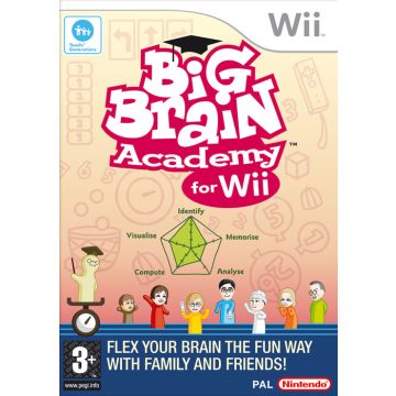 Big Brain Academy-Standaard (Wii) Gebruikt