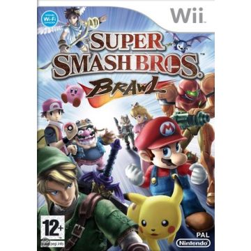 Super Smash Bros. Brawl-Standaard (Wii) Gebruikt