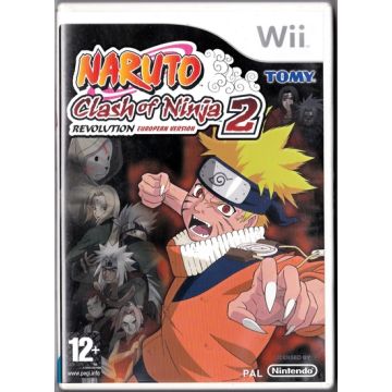 Naruto Clash of Ninja Revolution 2-Standaard (Wii) Gebruikt