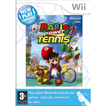 Mario Power Tennis-Standaard (Wii) Gebruikt