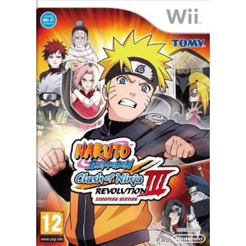 Naruto Shippuden Clash of Ninja Revolution III-Frans (Wii) Gebruikt