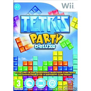 Tetris Party Deluxe-Standaard (Wii) Gebruikt