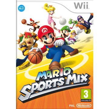 Mario Sports Mix-Standaard (Wii) Gebruikt