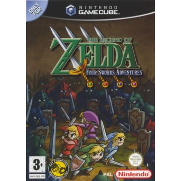 The Legend Of Zelda Four Swords Adventures-Standaard (GameCube) Gebruikt