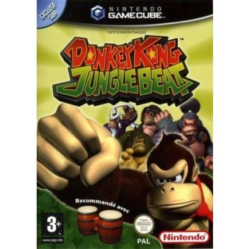 Donkey Kong Jungle Beat-Standaard (GameCube) Gebruikt