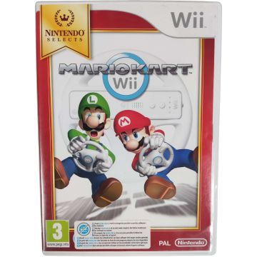 Mario Kart Wii-Excl. Wheel Nintendo Selects Frans (Wii) Gebruikt