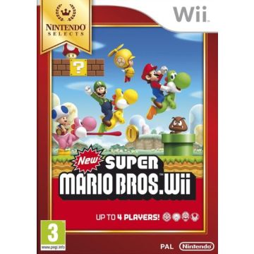 New Super Mario Bros. Wii-Nintendo Selects (Wii) Nieuw