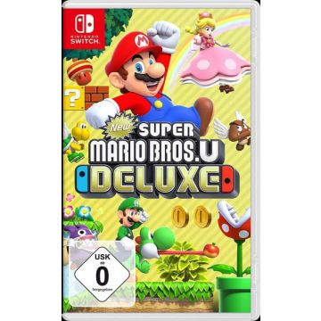 New Super Mario Bros. U Deluxe-Duits (Switch) Gebruikt