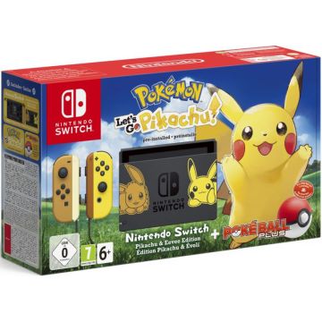 Nintendo Switch Console Pokémon Bundle-Let's Go Pikachu (Switch) Gebruikt